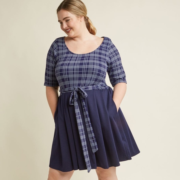 Fervour Dresses & Skirts - Modcloth In the Very Near Twofer A-Line Dress Fervour Dresses & Skirts - Modcloth In the Very Near Twofer A-Line Dress